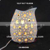 Porcelain Electric Wax Warmer Ceramic Electric Oil Burner Ceramic Electric Candle Warmer Ceramic Night Light thumbnail-1