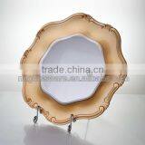 Wholesale Gold and Silver Plastic Plate thumbnail-1