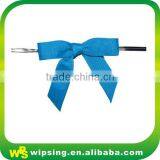 Decorative Polyester Ribbon Bow With Wire Twist Tie thumbnail-3