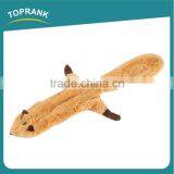 Hot Selling Pet Chewing Unstuffed PV Plush Fox Shaped Dog Toys thumbnail-4