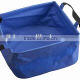 Outdoor PLastic Camping Tool Water Carrier/ Foldable Bucket thumbnail-1