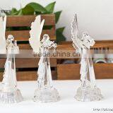LED Acrylic Christmas Angel With Instrument Figurines thumbnail-2