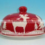 Ceramic Cheese Dish Cover