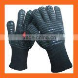 BBQ Gloves Heat Resistant Oven Mitts Glove Potholder Kitchen Grilling Baking Cooking thumbnail-2