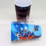 700ML Hotsale Carton Plastic 3D Lenticular Drinking Kids Cup