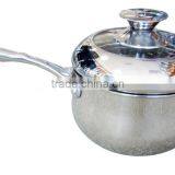 12pcs High Quality With Combined Lid Stainless Steel Cookware Pots Set thumbnail-5