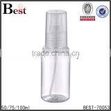 50ml 75ml 100ml Clear Plastic Perfume Bottle Empty Perfume Bottles for Sale With Sprayer thumbnail-5
