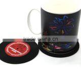 Eco-friendly Promotional Button Shape Non-slip Silicone Cup Coasters thumbnail-1