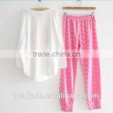 2015 Fashion Printing Soft Cotton Homewear ,long Sleeve Sleepwear Blank Homewear ,lady's Printing Homewear thumbnail-2