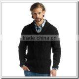 Men's Knitting Patterns Cashmere Sweater thumbnail-1