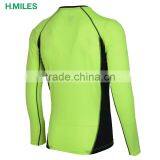Sport Plain Sublimation Gym Running Tights Wear Custom Blank Long Sleeve Compression Shirt thumbnail-2