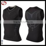 Polyester/spandex Fabric Compression Vest and Tank Top thumbnail-1