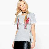 Maxnegio Ladies Floral Design Cotton Kurti Embroidery Shirt thumbnail-3