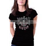 Bride Custom Sleeveless Women Rhinestone Tank Tops thumbnail-4