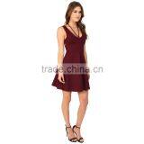 Fashion Long Dresses for Women Sexy Girl Party Wear Western Dress thumbnail-3