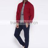 Youth Fashion Players Red Sweatshirt Mock Collar Full Zip Closure Custom Sweater 60% Cotton 40% Polyester Brushed Fleece Lined S thumbnail-5