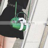 Newest Animal Shape Kids Bag Green Bag Shoulder Hand Casual Cosmetic Bag thumbnail-3