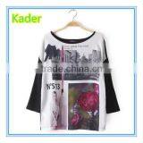 Custom Womens 3d t Shirts Wholesale China Clothing thumbnail-1