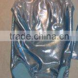 Gymnastics Leotard for Girl Light Blue Mystique and White/silver Mystique thumbnail-1