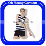 Factory Price Wholesale Gym Stringer Mens Tank Top thumbnail-4