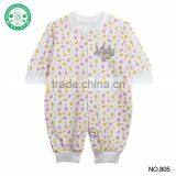 2017 High Quality Newborn Baby Romper 100% Cotton Full Sleeve Cheap Kids Wear thumbnail-4