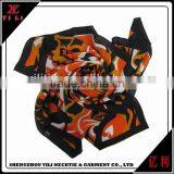 Custom Hot Selling Latest Fashion Logo Print Silk Scarf thumbnail-5