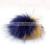 Myfur Newest Fashion Raccoon Fur Pompoms Wholesale Top Ball On Winter Hat Wholesale Genuine Raccoon thumbnail-4