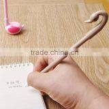 0.5mm Black Ballpoint Pen Customizable Swan Shape Gel Pen Office Stationry thumbnail-3