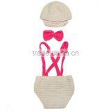 Baby Boy Photo Prop, Hat and Pants Set, Baby Outfit thumbnail-4