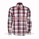 Spandex Cotton Plaid Mens Stretch Shirts thumbnail-2