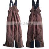 High Quality Winter Active Kids Outdoor Coffee Snow Pant thumbnail-1