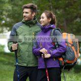 Outdoor Fleece Lining Detachable Windproof Waterproof Jackets for Men and Women thumbnail-2