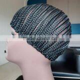 2017 Summer Fashionable Cheap Soft Synthetic Crochet Braid Cap Wholesale For The Black thumbnail-3