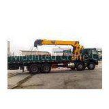 16 Ton Telescopic Boom Truck Crane With 80 L/min , Heavy Duty thumbnail-1