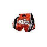 Black and Red Custom Boxing Shorts Professional Muay Thai Short