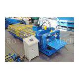 Automatic Roof Panel Glazed Tile Roll Forming Machine 4m/Min 3 Phases