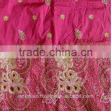 African Embroidered George Fabric