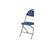 Blue Portable Folding Wedding Chair
