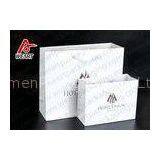 Two Sizes Branded Custom Printed Paper Bags Promotional Use OEM / ODM