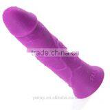 PVC Mini Dildo Sex Toy For Women Purple ,Black