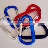 High Qualiy Custom Metal Multi Color D-shaped Aluminum Carabiner for Promotion Keychain thumbnail-5