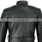 Top Quality Genuine Cow Hide Super Soft Leather Motorcycle Jacket thumbnail-6