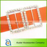 Wholesale Rectangles Rhinestone Clasp Buckle thumbnail-1