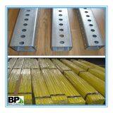 All Kinds of Colors Powder Coated Perforated Metal Square Tube Sign Post thumbnail-1