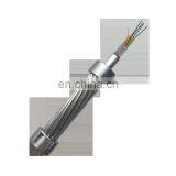 6/12 Core Ground Wire Fiber Optic Singlemode OPGW Cable Manufacturers 1000m