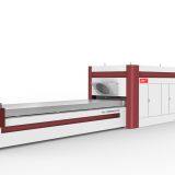 Durable negative vacuum membrane press machine TM4500 with CE and ISO9001 certifications