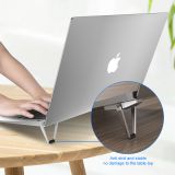 aluminum invisible laptop stand foldable