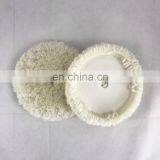 7 Inch 100% Wool Hook and Loop Polishing Pad Single Size and Double Size thumbnail-3