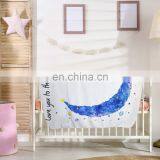 Soft Premium Fleece Baby Monthly Milestone Blanket Photo Blanket With Bandana Drool Bib for Boys Girls Baby Newborn Shower Gift thumbnail-6