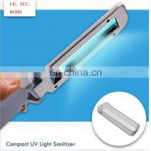 2020 Anti-virus Foldable Mini Size Rechargeable Lamp Sterilizer Light Led Uvc Lamp uv Germicidal Lamp thumbnail-2